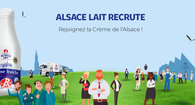 Alsace lait recrute