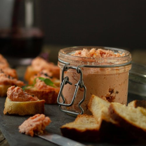 Rillettes de Truite au Fromage blanc et sésame