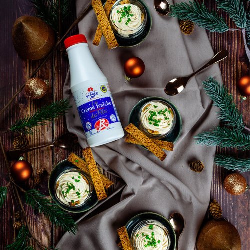 Chantilly de foie gras & pain d’épices