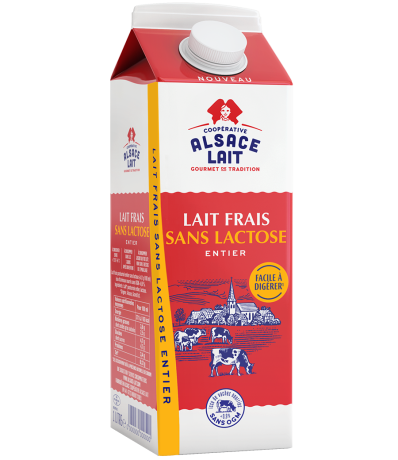 Lait frais entier pasteurisé