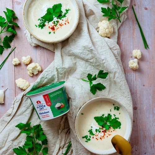 Crème de chou-fleur aux fines herbes